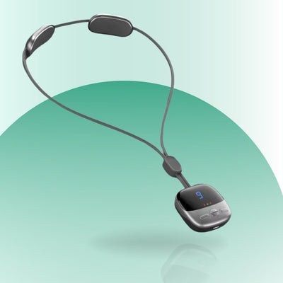 Dispositivo EMS portátil - Elimina el dolor de cuello y la mala postura con 10 minutos diarios.