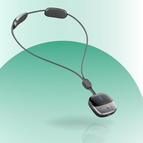 Dispositivo EMS portátil - Elimina el dolor de cuello y la mala postura con 10 minutos diarios.